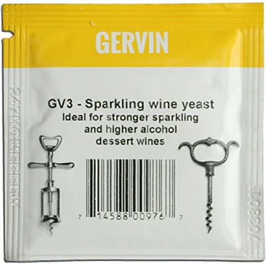Винные дрожжи Gervin GV3 Sparkling Wine