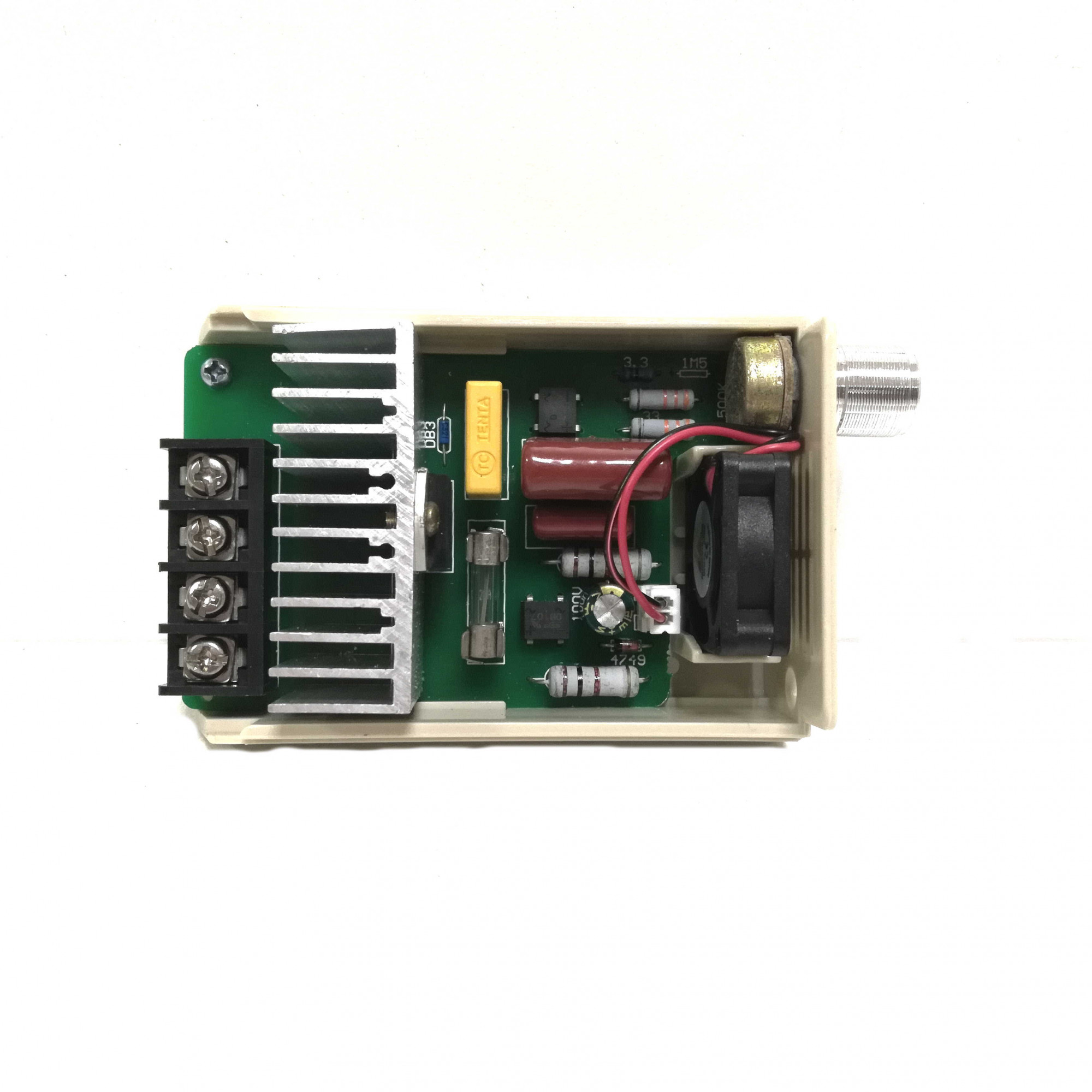 Регулятор напряжения 4 кВт со встроенным вентилятором