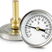 Термометр биметаллический 0-120 градусов