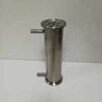 Дефлегматор трубчатый (20 см., 7 трубок 12 мм., штуцер под воду 10 мм.) под кламп 2 дюйма