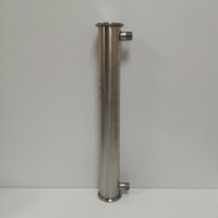 Охладитель трубчатый (42 см., 4 нитки, штуцер под воду 1/2 дюйма) под кламп 1,5 дюйма