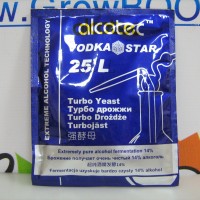 Спиртовые дрожжи Alcotec Vodka Star 66 гр.