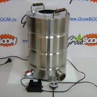 Перегонный куб 23 литра с ТЭН и терморегулятором (без крышки)