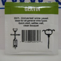 Дрожжи винные Gervin GV1 Universal 5 гр.