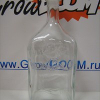 Бутыль Штоф 1,2 литра с пластиковой пробкой